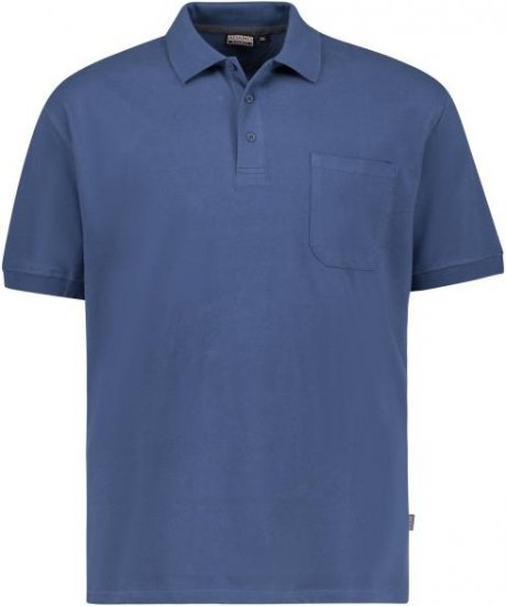 Adamo 139311 Poloshirt RF Denim Blue - Tricouri polo - Tricouri Polo Bărbați Mărimi Mari