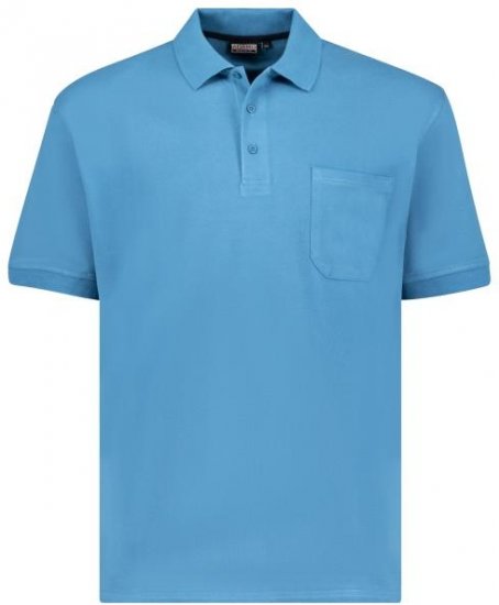 Adamo 139311 Poloshirt RF Petrol Blue - Tricouri polo - Tricouri Polo Bărbați Mărimi Mari
