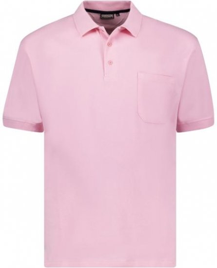 Adamo 139311 Poloshirt RF Pink - Tricouri polo - Tricouri Polo Bărbați Mărimi Mari