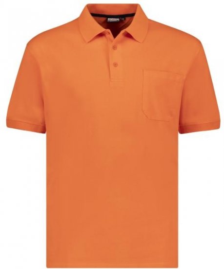 Adamo 139311 Poloshirt RF Dark Orange - Tricouri polo - Tricouri Polo Bărbați Mărimi Mari
