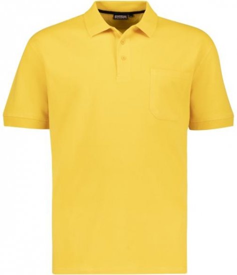 Adamo 139311 Poloshirt RF Yellow - Tricouri polo - Tricouri Polo Bărbați Mărimi Mari