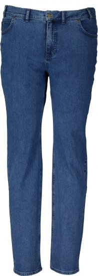 Adamo 5-Pocket Regular Rise Jeans Medium Blue - Blugi & pantaloni - Blugi & Pantaloni Bărbați Mărimi Mari