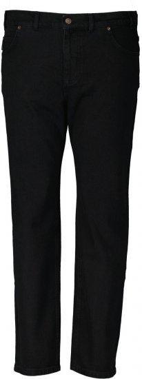 Adamo 5-Pocket Regular Rise Jeans Black - Blugi & pantaloni - Blugi & Pantaloni Bărbați Mărimi Mari