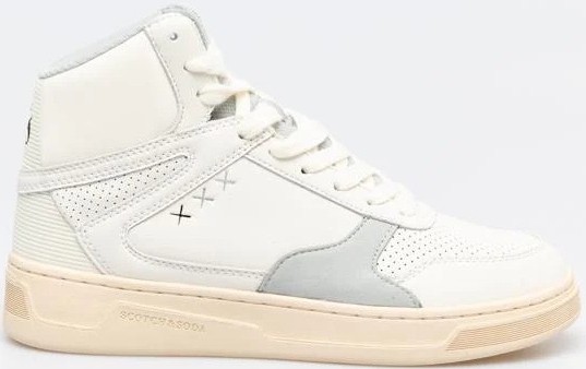 Scotch & Soda S29 Sneakers White - Bărbați pantofi 40-52 -