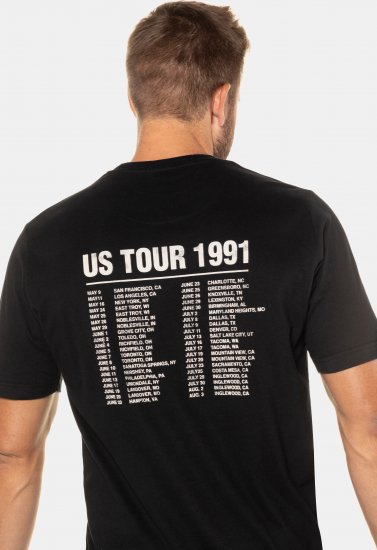 JP1880 Guns N’ Roses Skull Comfort Fit Band T-Shirt Black - Tricouri - Tricouri Bărbați Mărimi Mari
