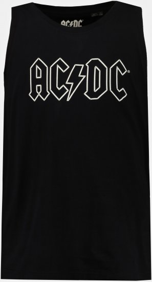 JP1880 AC/DC Graphic Comfort Fit Band Tank Top Black - Tricouri - Tricouri Bărbați Mărimi Mari