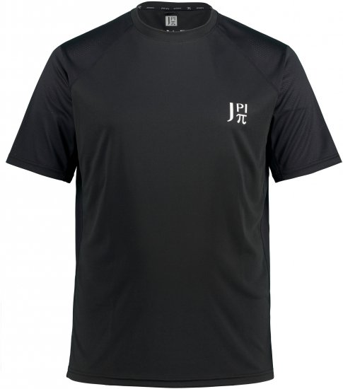 JP1880 FLEXNAMIC® QuickDry Tennis T-Shirt Black - Haine sport & haine de exterior - Haine Sport & Exterior Bărbați Mărimi Mari