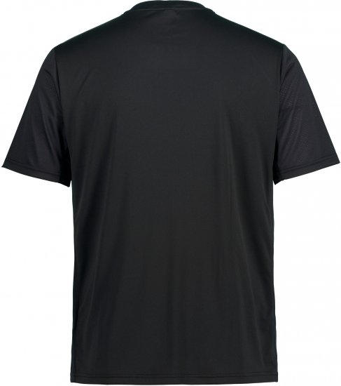 JP1880 FLEXNAMIC® QuickDry Tennis T-Shirt Black - Haine sport & haine de exterior - Haine Sport & Exterior Bărbați Mărimi Mari