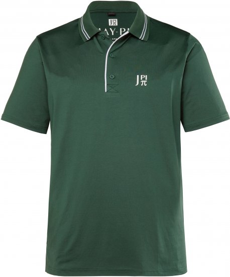 JP1880 QuickDry ProLine Tennis Polo Shirt Dark Green - Haine sport & haine de exterior - Haine Sport & Exterior Bărbați Mărimi Mari