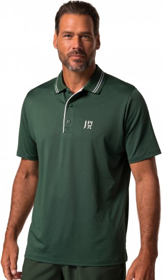 JP1880 QuickDry ProLine Tennis Polo Shirt Dark Green - Haine sport & haine de exterior - Haine Sport & Exterior Bărbați Mărimi Mari