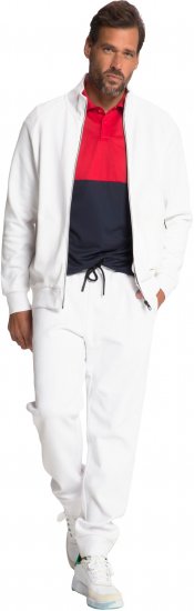 JP1880 Tennis Sweatshirt Snow White - Haine sport & haine de exterior - Haine Sport & Exterior Bărbați Mărimi Mari