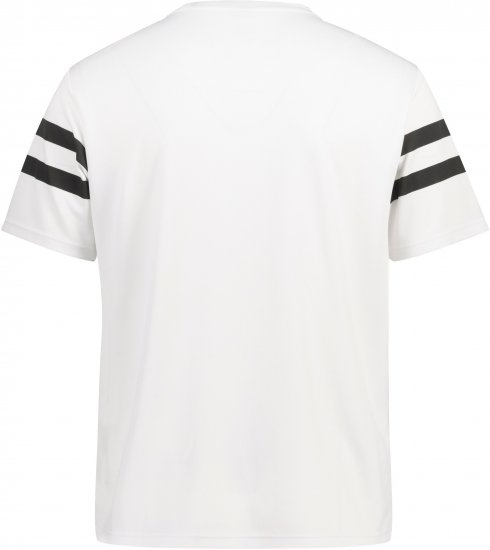  JP1880 Henley Tennis T-Shirt Snow White - Haine sport & haine de exterior - Haine Sport & Exterior Bărbați Mărimi Mari