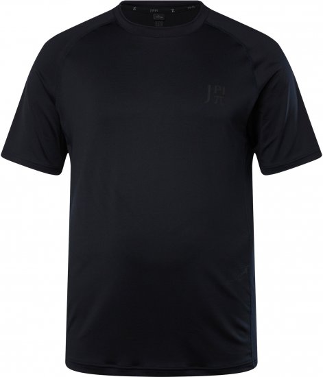 JP1880 QuickDry Side Prints Tennis T-Shirt Dark Navy - Haine sport & haine de exterior - Haine Sport & Exterior Bărbați Mărimi Mari