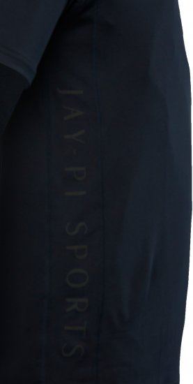 JP1880 QuickDry Side Prints Tennis T-Shirt Dark Navy - Haine sport & haine de exterior - Haine Sport & Exterior Bărbați Mărimi Mari