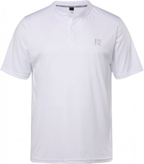 JP1880 Henley QuickDry Tennis T-Shirt Snow White - Haine sport & haine de exterior - Haine Sport & Exterior Bărbați Mărimi Mari