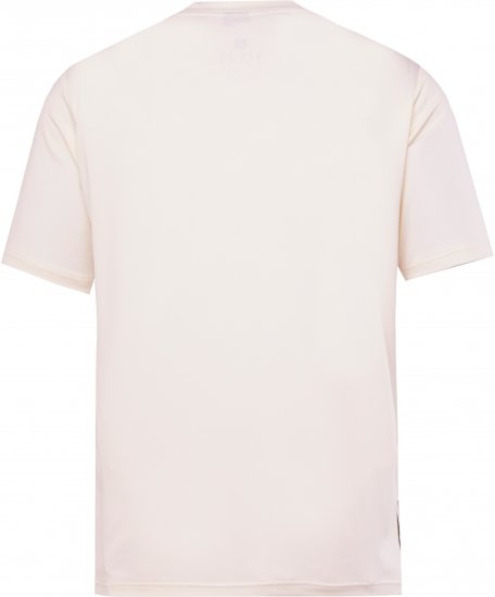 JP1880 QuickDry Stripes Tennis T-Shirt Off White - Haine sport & haine de exterior - Haine Sport & Exterior Bărbați Mărimi Mari