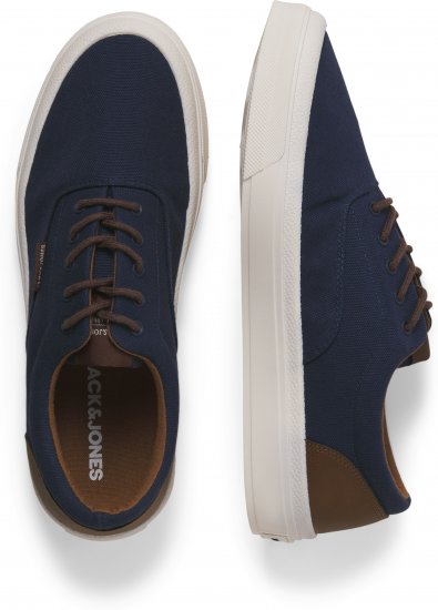 Jack & Jones Lington Canvas Sneakers Navy Blazer - Bărbați pantofi 40-52 - 