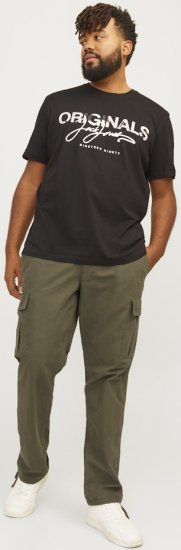 Jack & Jones KANE BARKLEY Cargopants Khaki - Blugi & pantaloni - Blugi & Pantaloni Bărbați Mărimi Mari
