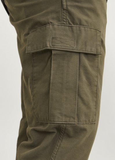 Jack & Jones KANE BARKLEY Cargopants Khaki - Blugi & pantaloni - Blugi & Pantaloni Bărbați Mărimi Mari