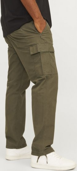 Jack & Jones KANE BARKLEY Cargopants Khaki - Blugi & pantaloni - Blugi & Pantaloni Bărbați Mărimi Mari
