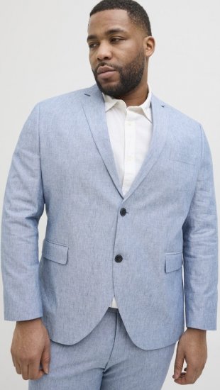 Jack & Jones Riviera Blazer Nautical Blue - Costume - Costume Bărbați mărimi mari