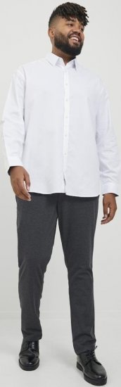 Jack & Jones Marco Cooper Chino Pants Dark Grey Melange - Blugi & pantaloni - Blugi & Pantaloni Bărbați Mărimi Mari