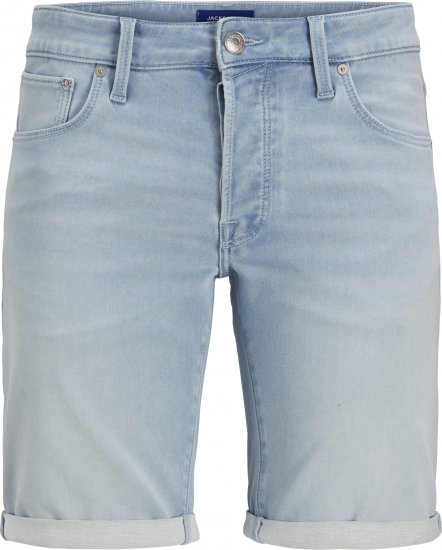 Jack & Jones Rick Icon I.K. Shorts Blue Denim - Pantaloni scurți - Pantaloni Scurți Mărimi mari Bărbați 