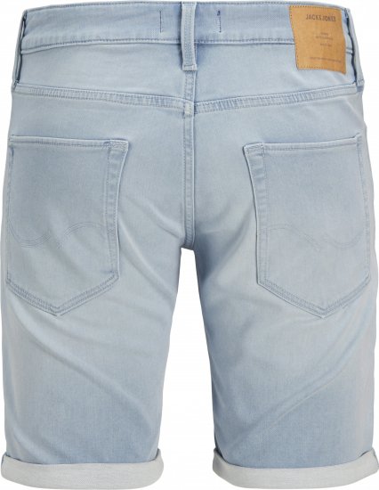 Jack & Jones Rick Icon I.K. Shorts Blue Denim - Pantaloni scurți - Pantaloni Scurți Mărimi mari Bărbați 