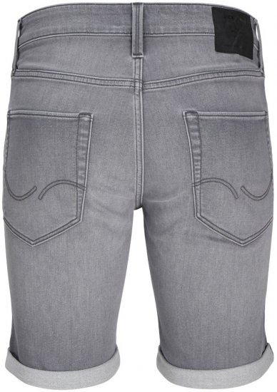 Jack & Jones Rick Icon I.K. GE 063 Shorts Grey Denim - Pantaloni scurți - Pantaloni Scurți Mărimi mari Bărbați 