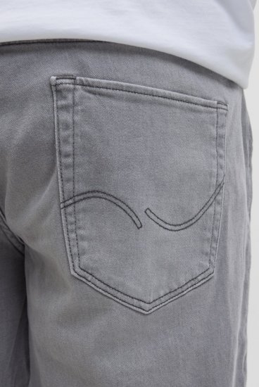 Jack & Jones Rick Icon I.K. GE 063 Shorts Grey Denim - Pantaloni scurți - Pantaloni Scurți Mărimi mari Bărbați 