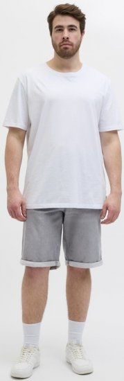 Jack & Jones Rick Icon I.K. GE 063 Shorts Grey Denim - Pantaloni scurți - Pantaloni Scurți Mărimi mari Bărbați 