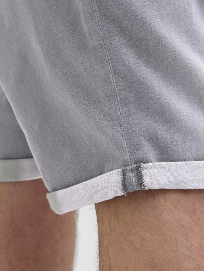 Jack & Jones Rick Icon I.K. GE 063 Shorts Grey Denim - Pantaloni scurți - Pantaloni Scurți Mărimi mari Bărbați 