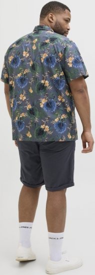 Jack & Jones Marco Erik Chino Shorts Navy Blazer - Pantaloni scurți - Pantaloni Scurți Mărimi mari Bărbați 