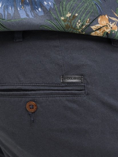 Jack & Jones Marco Erik Chino Shorts Navy Blazer - Pantaloni scurți - Pantaloni Scurți Mărimi mari Bărbați 