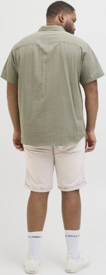 Jack & Jones Marco Erik Chino Shorts Grey - Pantaloni scurți - Pantaloni Scurți Mărimi mari Bărbați 