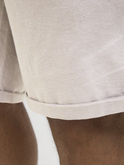 Jack & Jones Marco Erik Chino Shorts Grey - Pantaloni scurți - Pantaloni Scurți Mărimi mari Bărbați 