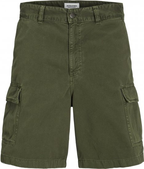 Jack & Jones Karl Avery Cargo Shorts Green - Pantaloni scurți - Pantaloni Scurți Mărimi mari Bărbați 
