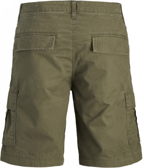 Jack & Jones Cole Mateo Cargo Shorts Olive Night - Pantaloni scurți - Pantaloni Scurți Mărimi mari Bărbați 