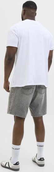Jack & Jones Tony Original Denim Shorts Grey - Pantaloni scurți - Pantaloni Scurți Mărimi mari Bărbați 