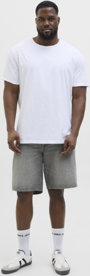 Jack & Jones Tony Original Denim Shorts Grey - Pantaloni scurți - Pantaloni Scurți Mărimi mari Bărbați 