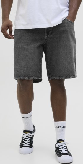 Jack & Jones Tony Original Denim Shorts Black - Pantaloni scurți - Pantaloni Scurți Mărimi mari Bărbați 