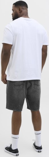 Jack & Jones Tony Original Denim Shorts Black - Pantaloni scurți - Pantaloni Scurți Mărimi mari Bărbați 