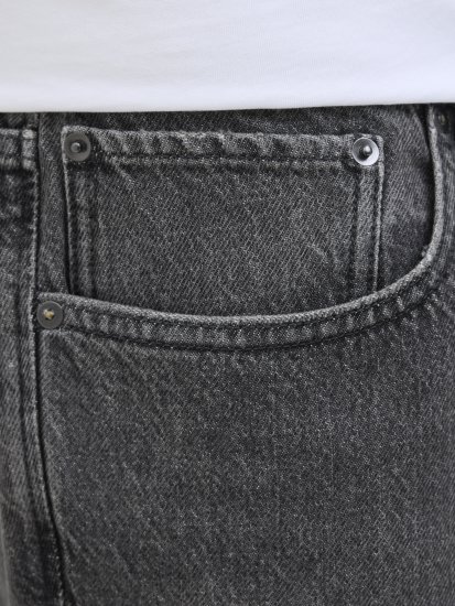 Jack & Jones Tony Original Denim Shorts Black - Pantaloni scurți - Pantaloni Scurți Mărimi mari Bărbați 