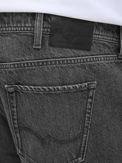 Jack & Jones Tony Original Denim Shorts Black - Pantaloni scurți - Pantaloni Scurți Mărimi mari Bărbați 