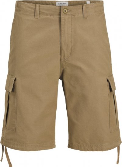 Jack & Jones Cole Barkley Cargo Shorts Brown - Pantaloni scurți - Pantaloni Scurți Mărimi mari Bărbați 