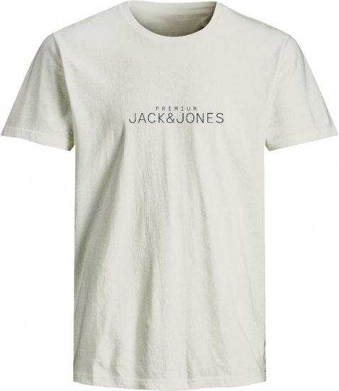 Jack & Jones Lavance Crew Neck T-Shirt White - Tricouri - Tricouri Bărbați Mărimi Mari