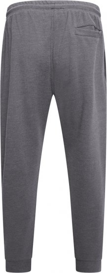 Kam Jeans 240 Textured Interlock Jog Pants Charcoal - Pantaloni trening - Pantaloni Trening Bărbați Mărimi Mari