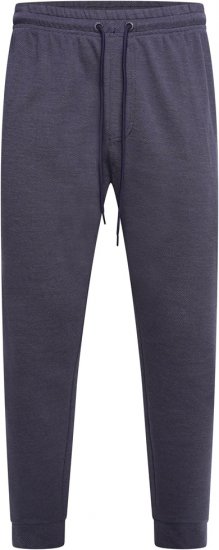Kam Jeans 240 Textured Interlock Jog Pants Indigo - Pantaloni trening - Pantaloni Trening Bărbați Mărimi Mari