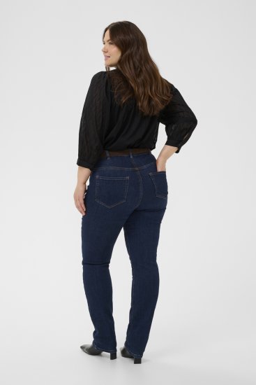 Kaffe Curve Gabby Cămașă cu mâneci scurtate Negru - Cămăși - 