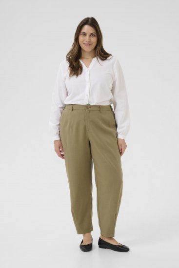 Kaffe Curve Nana Cămașă cu mânecă lungă Alb - Bluze & tunici - 